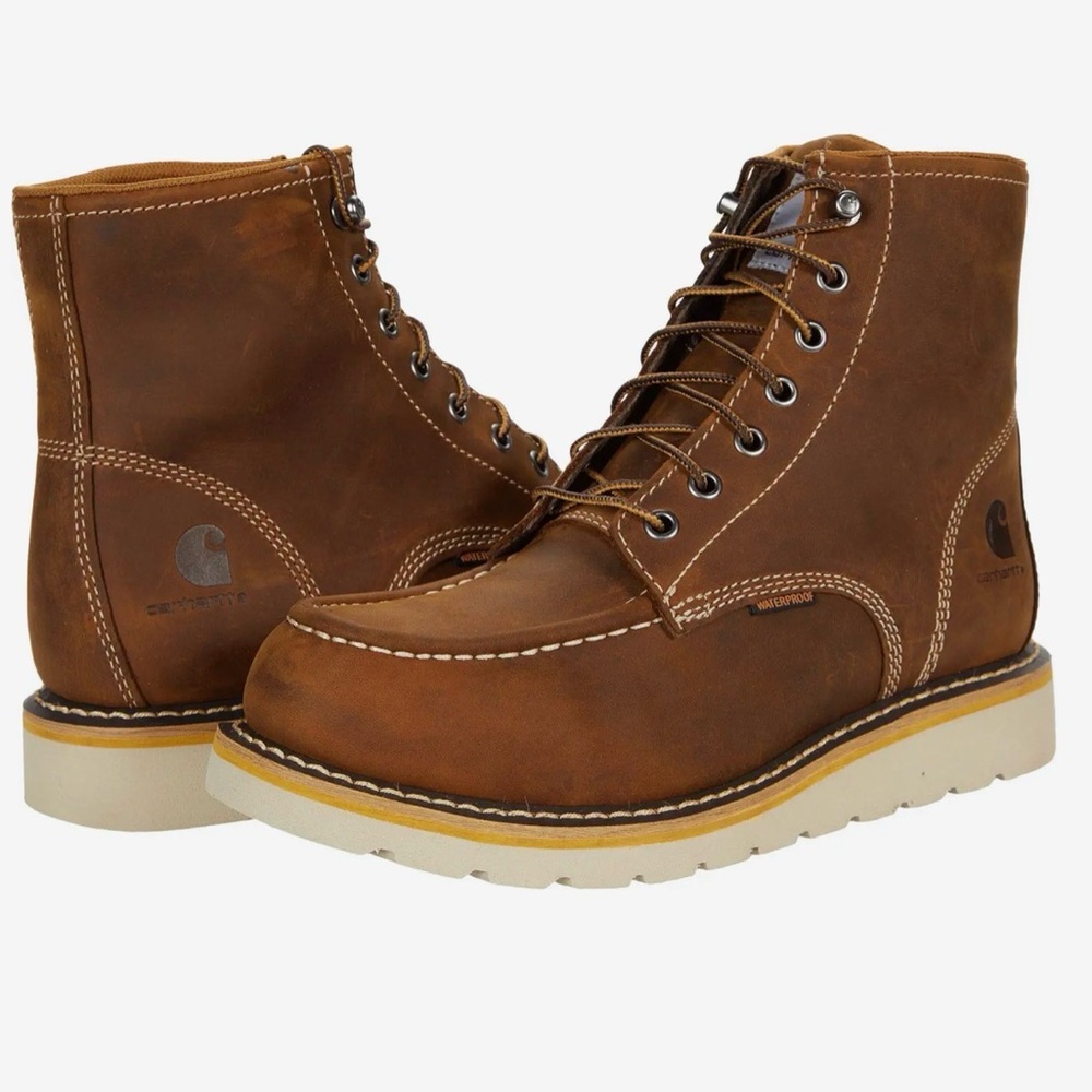 Carhartt Wedge 6" Waterproof Boots size 7.5
